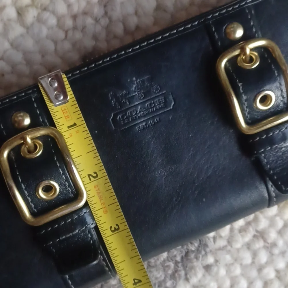 Coach leather wallet